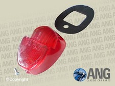 TRIUMPH SPITFIRE I-III, GT6 I-II L672 TYPE REAR BRAKE, TAIL LIGHT LENS & GASKET