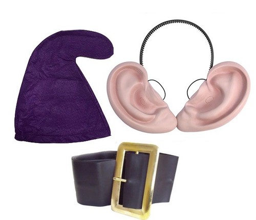 Dopey set hat - dopey, belt