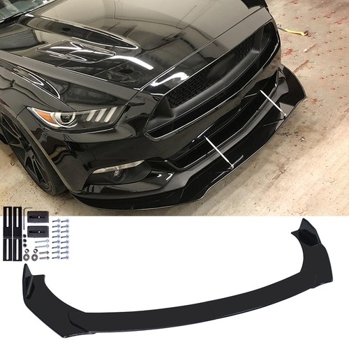 4pcs front bumper - lip, spoiler