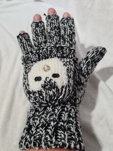 Acrylic ladies mitten - acrylic,