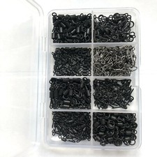 Carp fishing end rig, swivels