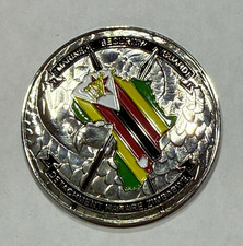 USMC MSG Marine Security Guard Challenge Coin Harare, Zimbabwe