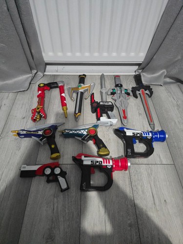 Power rangers prop weapons - rangers,