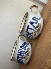 Vintage Soup Bowl Mugs 70s Ceramic Retro Made in Korea