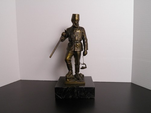 Antique miner figure - miner, with