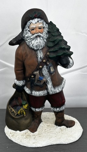 Vintage ceramic santa claus - ceramic,
