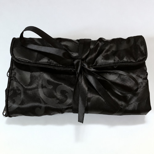 Black silk effect - effect, jewellery