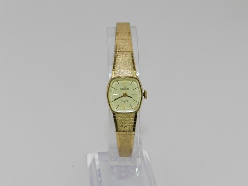 Vintage helbros quartz gold - vintage,