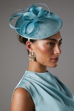 Coast Ice Blue Fascinator