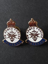 Forces Veteran pin badge with