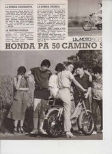 advertising TEST MOPED HONDA