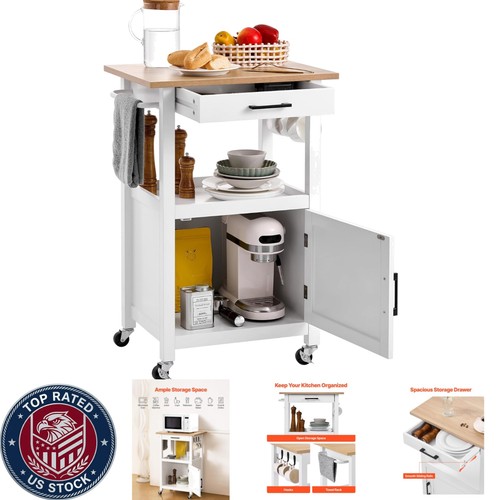 Compact kitchen island - kitchen, on