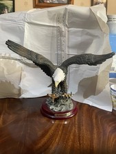 Vintage Bald Eagle Bird Of Prey Figurine