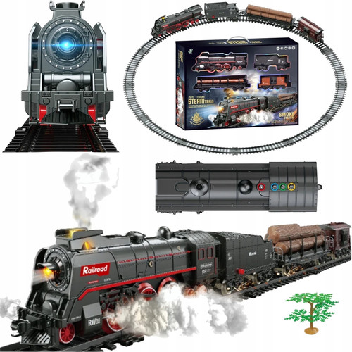 Steam train toy set - steam,