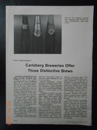 1977 carlsberg elephant beer - carlsberg,