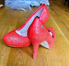 Fornarina Orange Shoes Size 3 brand new 