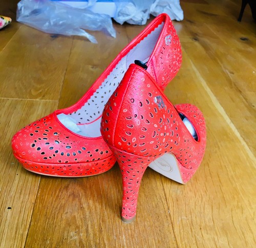 Fornarina orange shoes - orange,