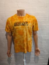 Bear Surfboards Medium TShirt Tee California Surfing Orange Tie dye
