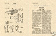 1st SELMER TRUMPET US Patent