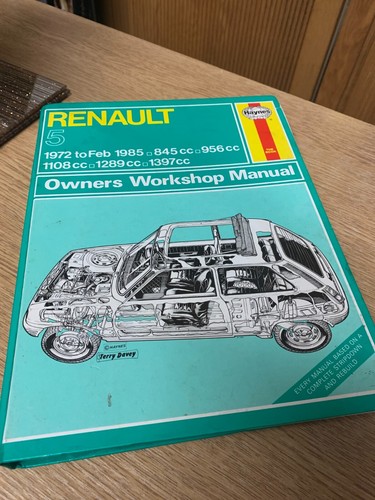 Renault haynes workshop - renault, 5