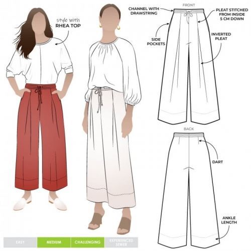 Style arc sewing pattern milan - sewing,