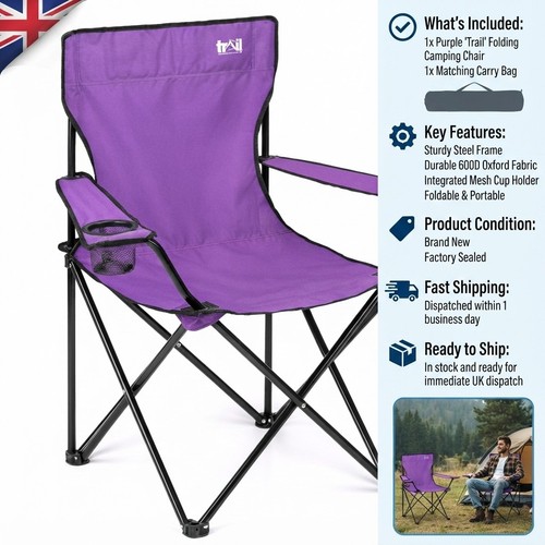 Durable folding camping chair - folding,