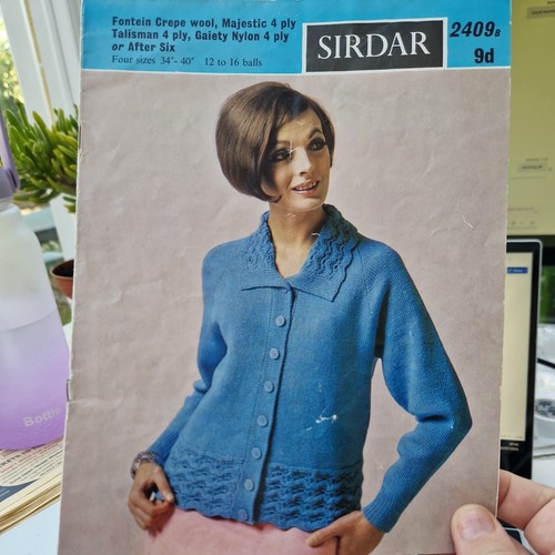Sirdar 2409 cardigan 4ply - sirdar,