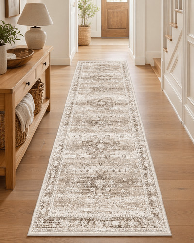 Runner rug vintage - 30"x, 96"