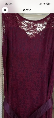 New ladies maroon sleeveless - new,