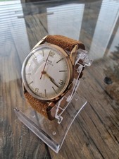 Vintage Oris Antishock  Manual Wind Gold Plated Gents Watch In Lovely Condition.