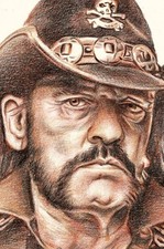 Original Drawing of Lemmy from