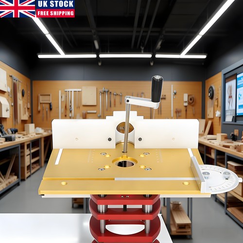 Aluminium router table insert - router,