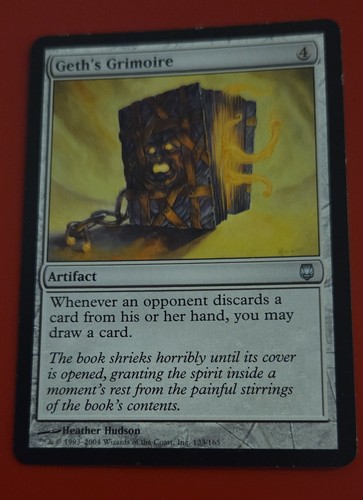 Geth grimoire darksteel - geth's,