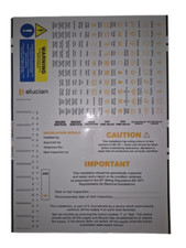 Fuseboard Consumer Unit Label