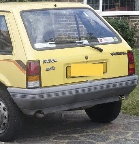 Opel vauxhall nova merit - nova, l