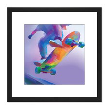 Skater Skateboarding Pop Shove