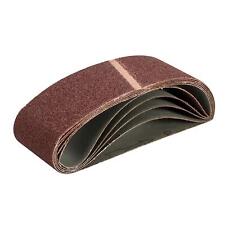 5Pc Sanding Belt 76 x 533mm Aluminium Oxide Sander Sheets Sandpaper 60 Grit