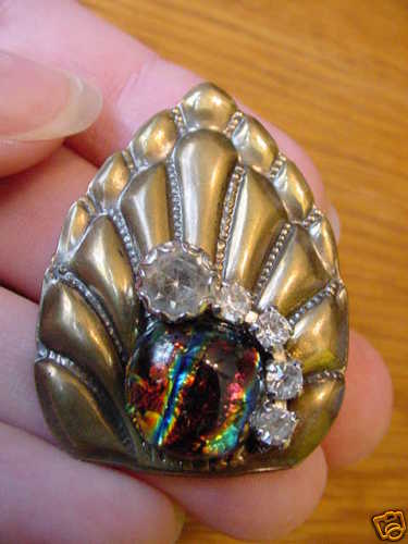 Dichroic glass red - (bb-99),