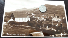 Nevin and  Rivals, Nefyn, Llithfaen  Pwllheli, Valentine's Real Photo Postcard 