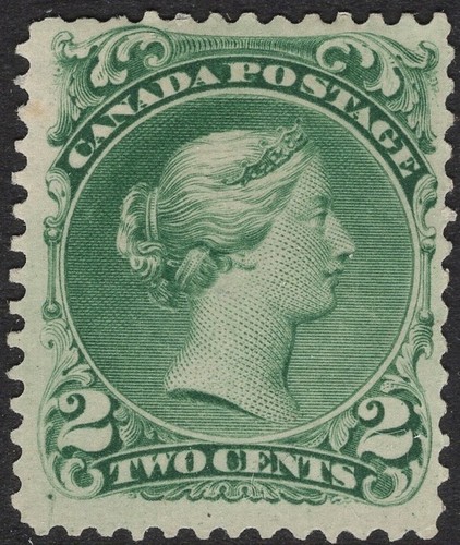 Canada 1868 2 cents - #24,