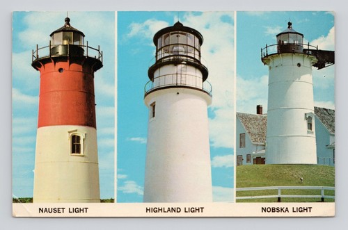 Postcard old lighthouses - postcard, on
