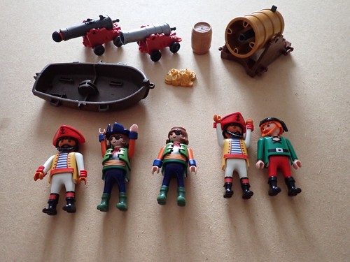 Playmobil pirates cannons boat - pirates,