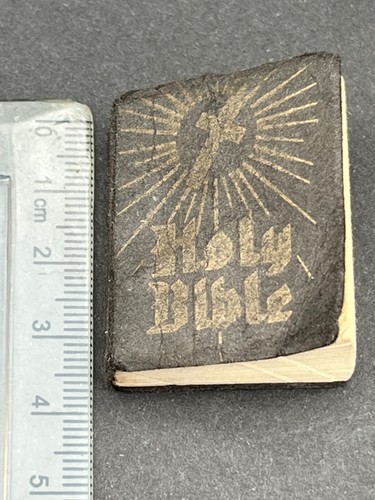 Rare miniature bible thought - miniature,