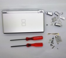 Replacement Silver Housing Shell kit for DS Lite, NDSL DSL Casing Repair Part