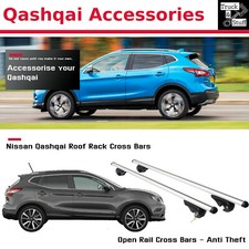 Roof Bars For Nissan Qashqai 2012 - 21 Cross Bars Roof Rack EASY FIT NO DRILLING