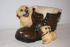 22cm LABRADOR PUPPIES on BOOT