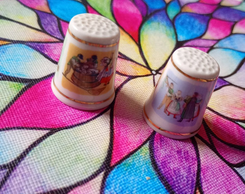 Czech thimbles - 2x,