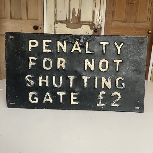 Vintage railway sign - vintage,