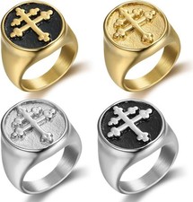 Men Punk Stainless Steel