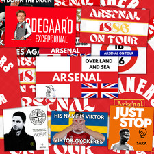 AFC Inspired FAN Football ULTRA Stickers X50